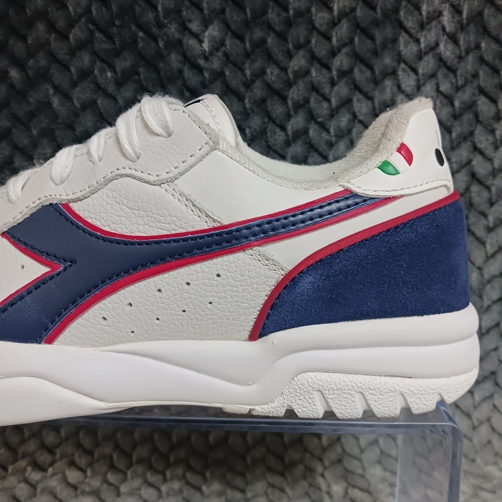 Diadora Maverick Americana Men's Sneakers Shoes Dawn Blue White Italy Logo Sz 8 - Picture 13 of 16